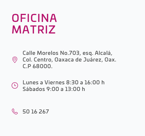 dirección sucursal matriz